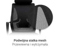 SILVER MONKEY biurowy SMO-650 - 1106429 - zdjęcie 9